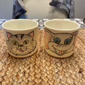 Whirley Industries vintage cups